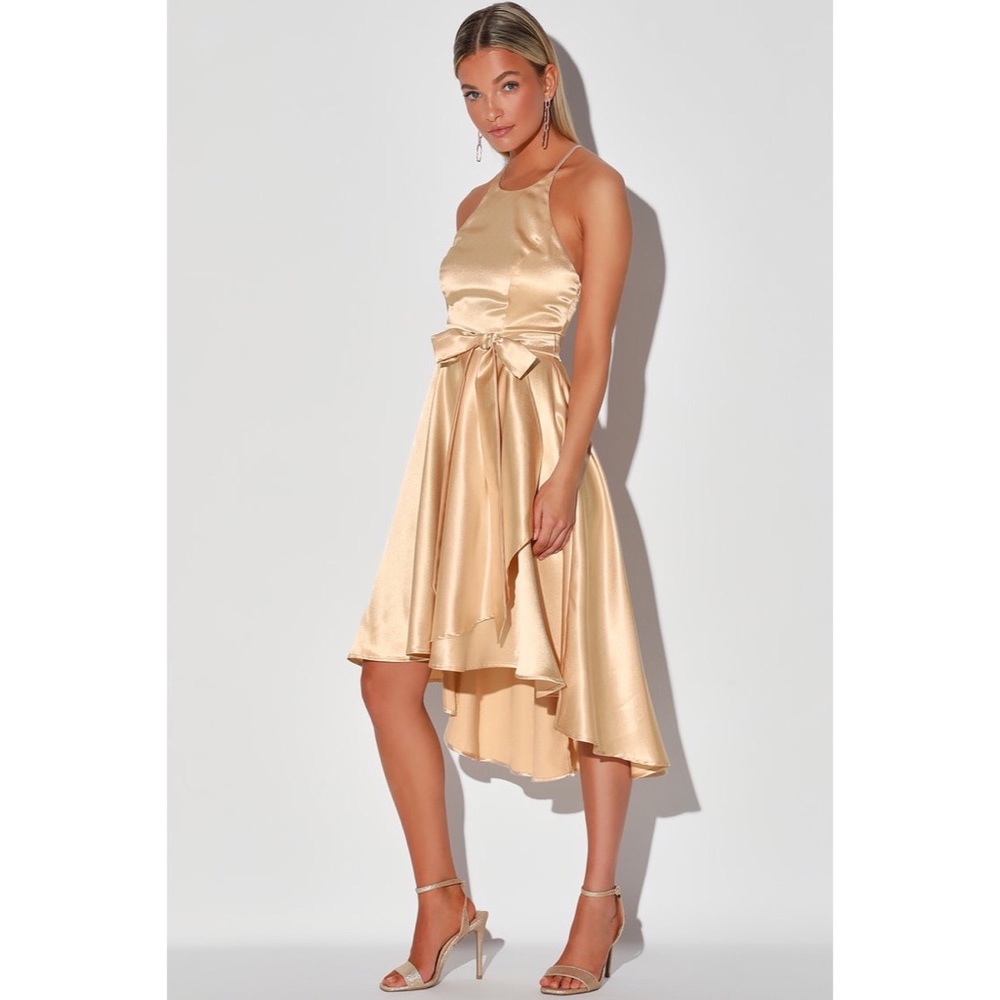 High-low dress